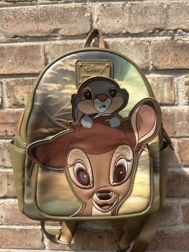 Loungefly Disney Bambi & Thumper Peeking Mini Backpack .
