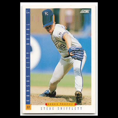 Steve Shifflett Rookie #266 1993 Score Kansas City Royals Baseball
