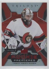 2023-24 Upper Deck Trilogy Uncommon Rookies Red 71/99 Leevi Merilainen #155 05u8