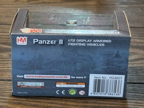 Hobby Master 1:72 German Panzer II Ausf C, Rgt. 8, 15° Pz Libia '41, n. HG4603 - Foto 5 di 7