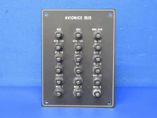 Beech T-34 / T-34B Circuit Breaker Panel - Avionics Bus P/N 7277-2-5 (1125-120)
