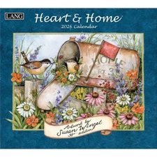 Lang Heart and Home 2026 Wall Calendar by Susan Winget, 13.4'' X 12