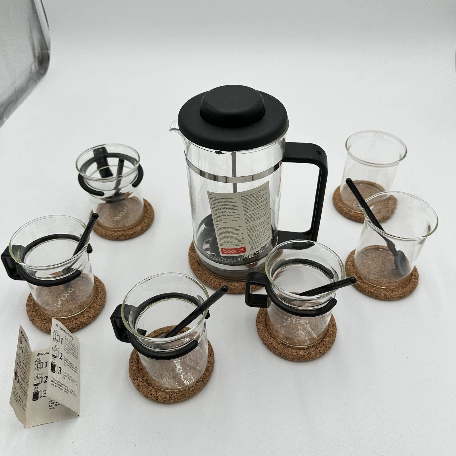 bodum french press Bistro Coffee Press With Cups And Accessories M5
Opens in a new window or tab