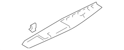 Genuine Nissan Lift-Gate Trim 90904-6JL0B