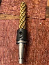 NMTB 40 NT40 End Mill Holder 1-1/4" 1.25" w/ Huge NOS? 1-1/2" x 8" 6fl End Mill