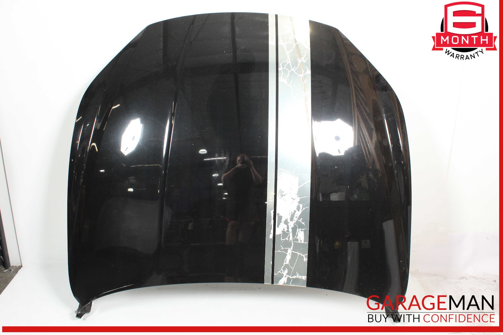 14-17 Maserati Ghibli Hood Bonnet Panel Assembly Black OEM