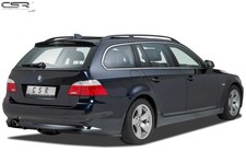Heck Ansatz Einsatz Spoiler Tuning Diffusor für BMW 5er E61 Touring HA201