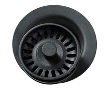 Elkay LKQD35BK Black 3-1/2" Disposal Flange with Basket Strainer NEW