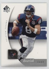 2005 SP Authentic David Carr #33 17qs