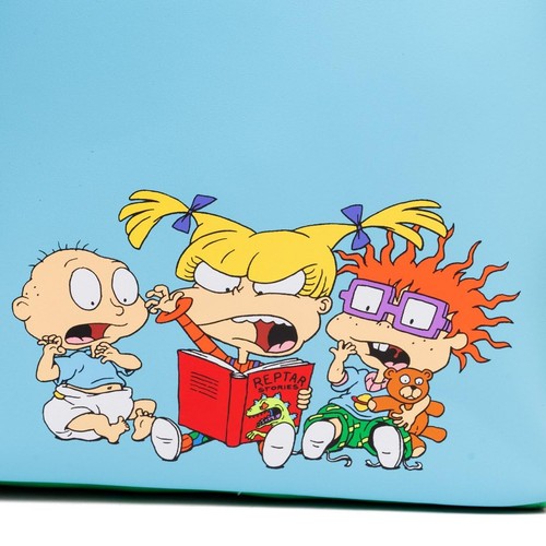 Mochila Nickelodeon Rugrats Tommy, Chuckie y Angélica triple bolsillo para mujer - Imagen 6 de 9