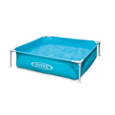 Intex FramePool Mini blau, Wasserbedarf ca. 342 l, 122x122x30cm