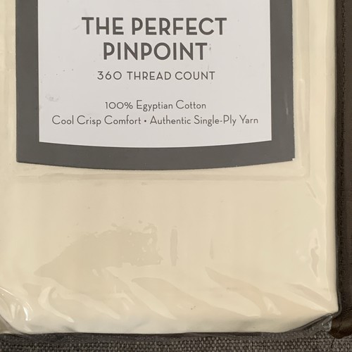 Wamsutta NEW Standard/Queen Pillowcases ivory The Perfect Pinpoint Egyptian Cttn - Bild 9 von 9
