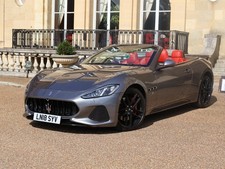 Rare Maserati Grancabrio Sport 2018 Euro 6 convertible MC V8 sport 2 door luxury