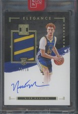 2020-21 Panini Impeccable Basketball Nico Mannion #101 RC Patch Auto Gold /10