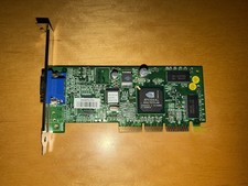 Vintage NVIDIA RIVA TNT2 Vanta-16 AGP Video Card 16MB VGA Retro Gaming GP