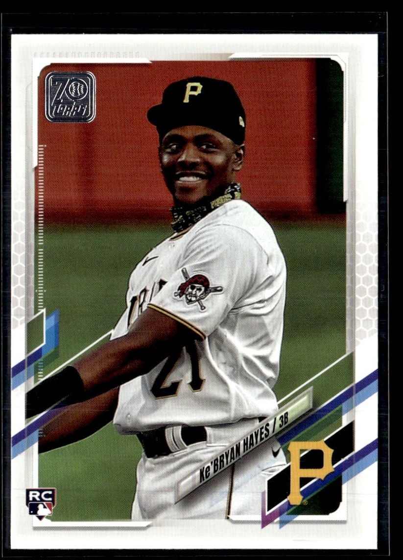 2021 Topps Photo Variation SP Ke'Bryan Hayes RC Pittsburgh Pirates #644