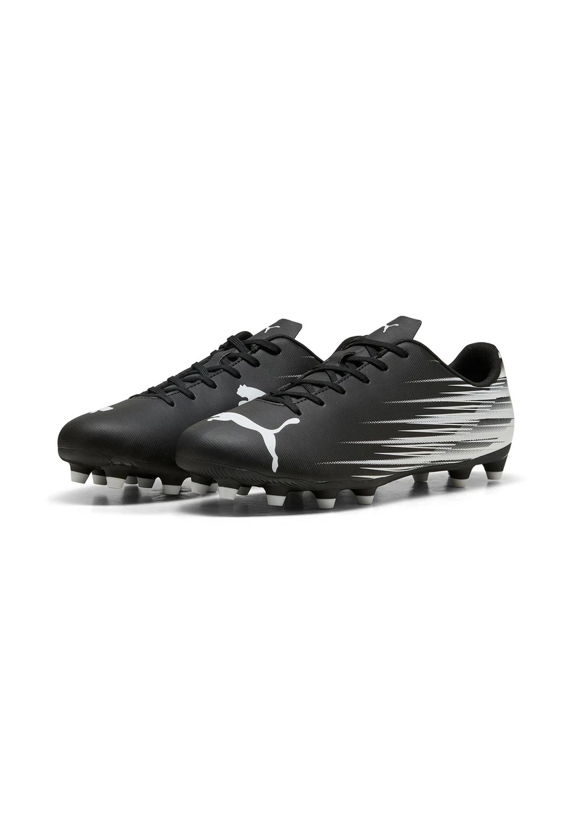 Crampons De Football Athletic Works - Noir/Blanc - Taille 5 Jeunesse - Neuf Sans Boîte
