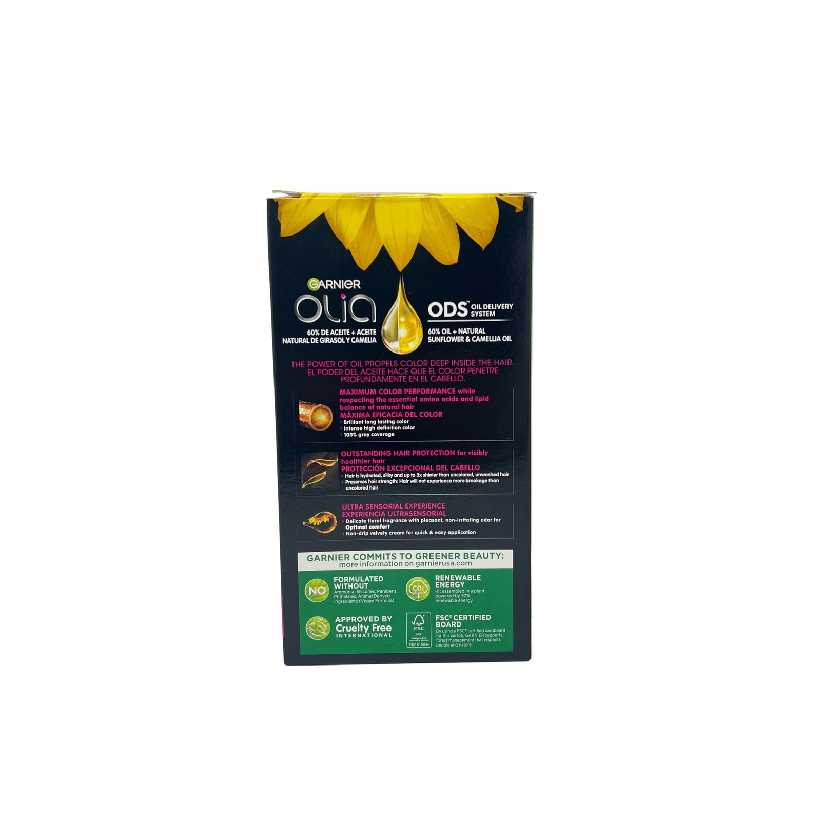 Garnier Color Oil-Rich Permanent Hair Color, 8.22 Medium Rose Gold 1 Kit