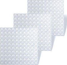 300PCS Clear Cabinet Door Bumpers, Rubber Bumpers Self Adhesive, Sound