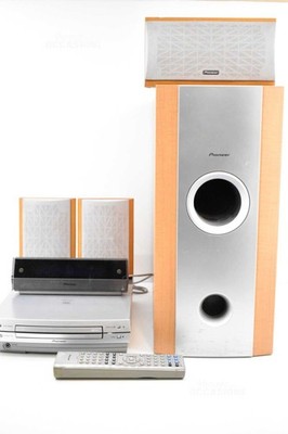 Pioneer XV-DV 88 DVD Surround System 1+3 Speakers + 2 Speakers Stand + Remote Control