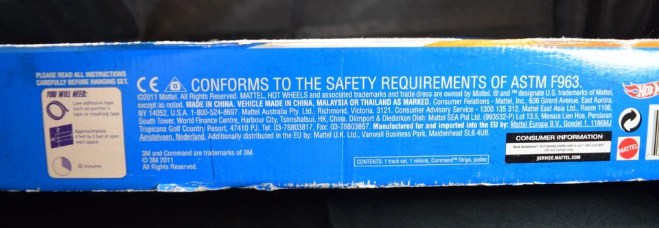 Hot Wheels Power Tower Track Set w Wall Tracks Motorized Elevator W3423-2011 NIB - Image 4 of 4