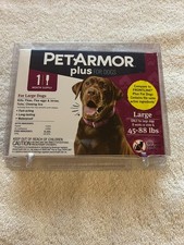 PETARMOR PLUS FOR 45-88 lbs DOG 1 MONTH SUPPLY