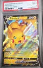 POKEMON CARD PIKACHU V ULTRA RARE 43 VIVID VOLTAGE #43 GRADED PSA 9 MINT