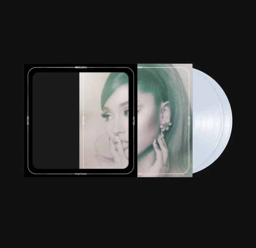 Ariana Grande Positions deluxe 5th Anniversary periwinkle Vinyl