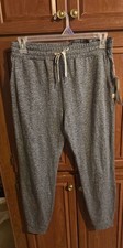 Vuori Performance Jogger Size M Grey Heather Knit Athletic Pants