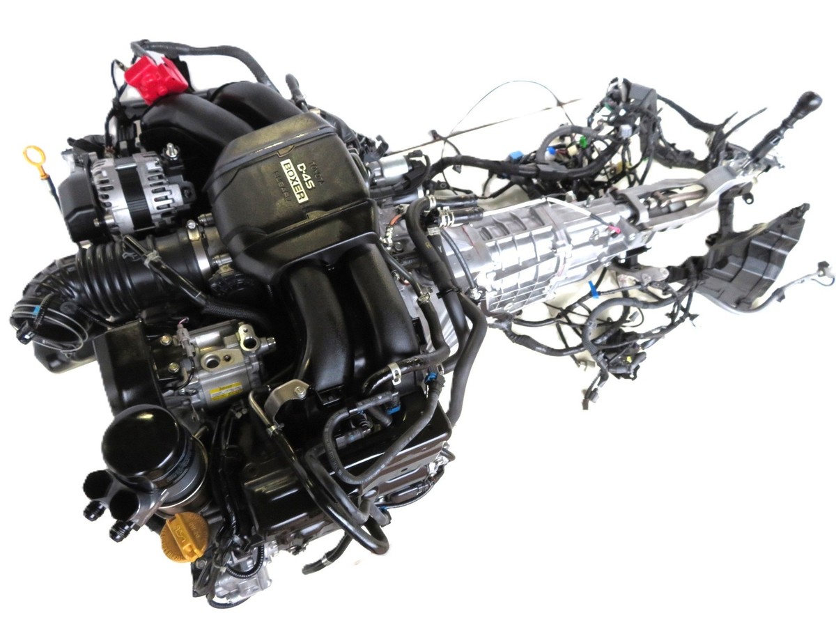 2022-2025 SUBARU BRZ 2.4L ENGINE W/T 6 SPEED MANUAL HARNESS ECU