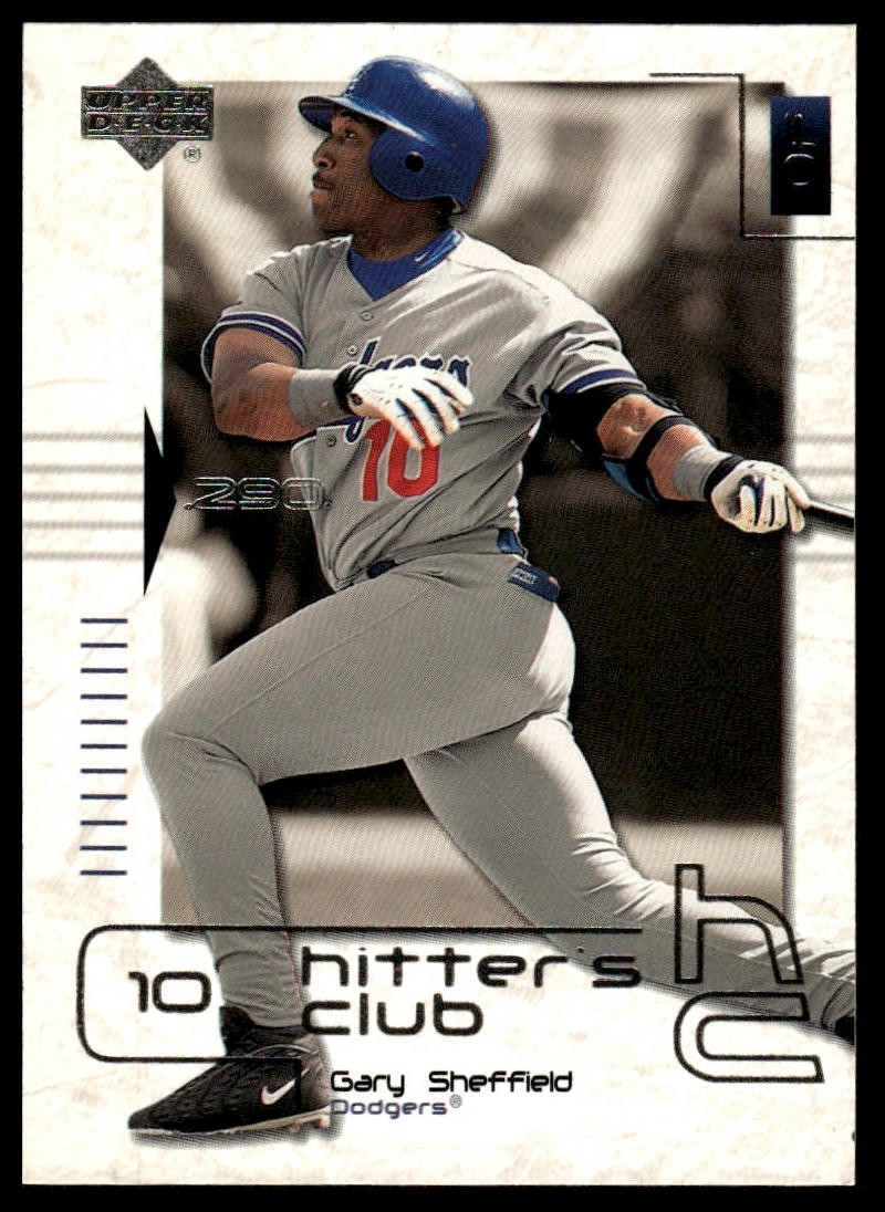 2000 Upper Deck Hitter's Club #18 Gary Sheffield