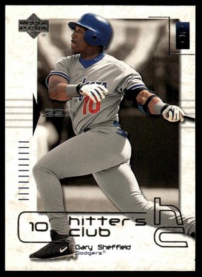 2000 Upper Deck Hitter's Club #18 Gary Sheffield