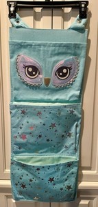 Justice Owl Turquoise Hanging 3 Tier Organizer 