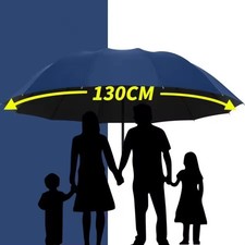 130cm extra-large folding umbrella suitable for both sunny and rainy days and is