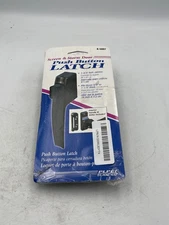 PLPCI Push Button Latch Screen Storm Door K-5007 Black Handle w/Strike