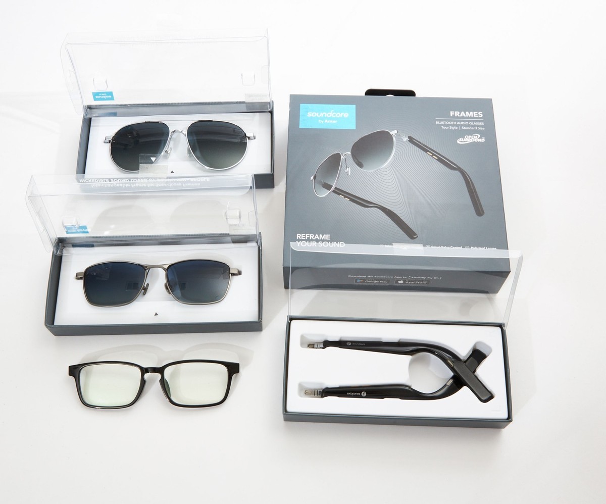 Soundcore Frames Tour style Bluetooth Audio Glasses + Surround