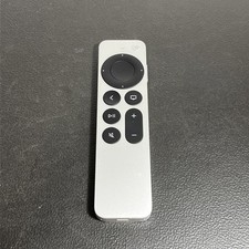 Apple TV 2nd Gen Siri Remote Silver Model A2540 Lightning Port