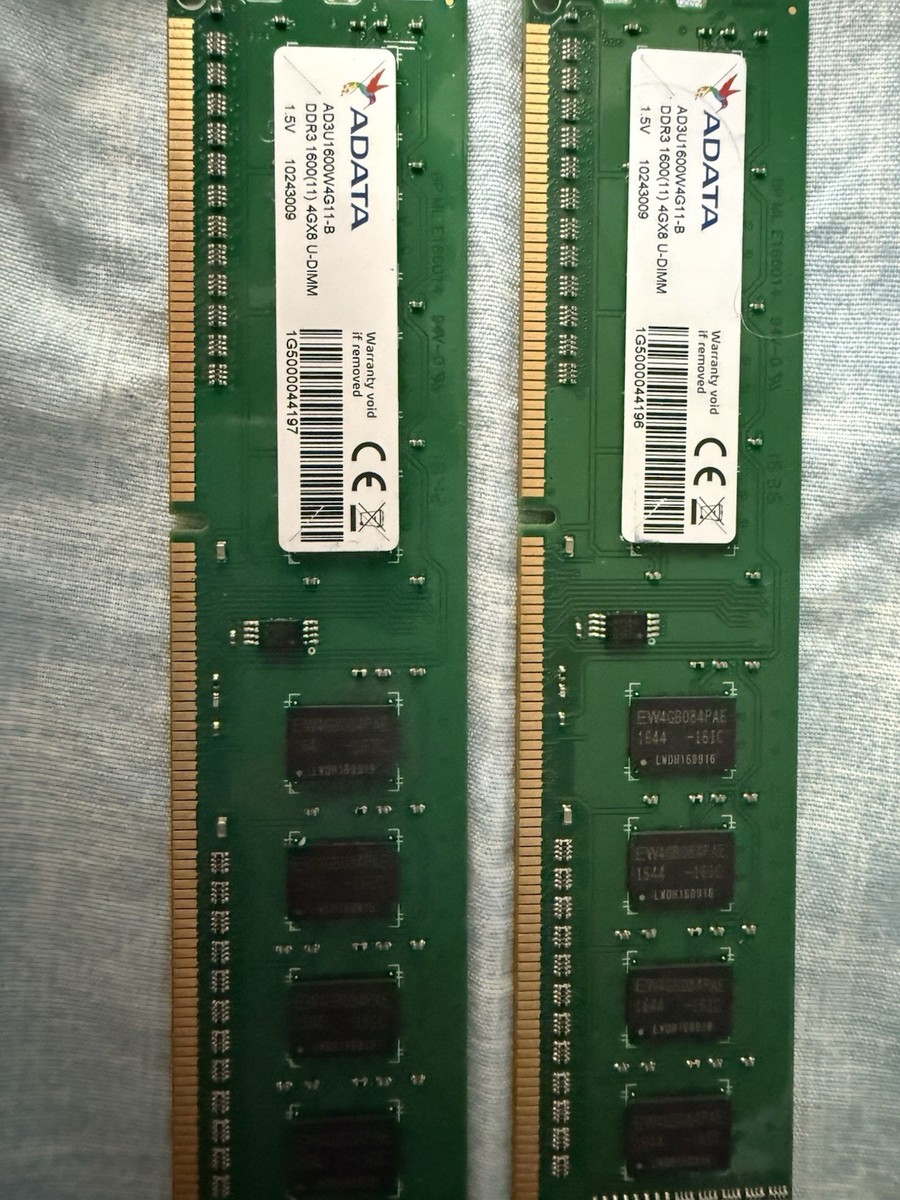 ADATA 4gb Ddr3 Pc3-12800u 1600mhz Ax3u1600w4g11-br Desktop RAM