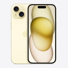 Apple iPhone 15 Plus 128GB Yellow Pristine Condition Unlocked iOS Smartphone