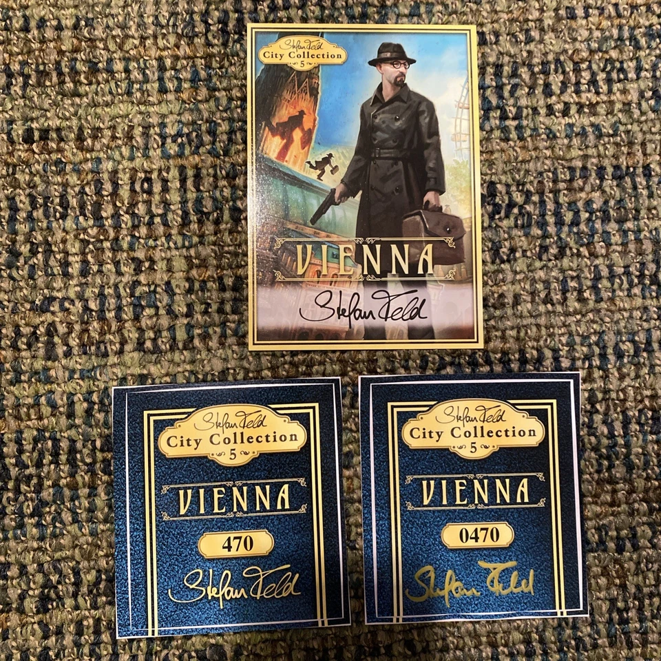 Viena Deluxe Queen Games Stefan Feld City Collection con monedas de metal de lujo Foto 3 de 4