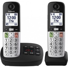 Panasonic KX-TGU432EXB Seniorentelefon Große Tasten B-Ware