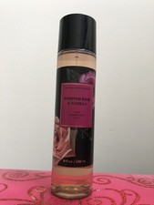 Bath Body Works WHIPPED ROSE VANILLA the ORIGINAL Fragrance Spray 8 oz Rare