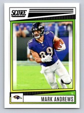 2022 Score #183 Mark Andrews Baltimore Ravens