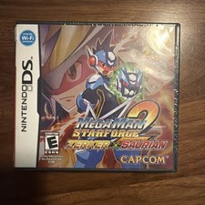 Mega Man Star Force 2 Zerker X Saurian (Nintendo DS, 2008) NEW SEALED