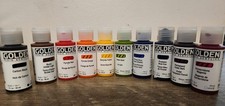 Golden 1oz Fluid Acrylic Paints Rainbow Starter Set 1