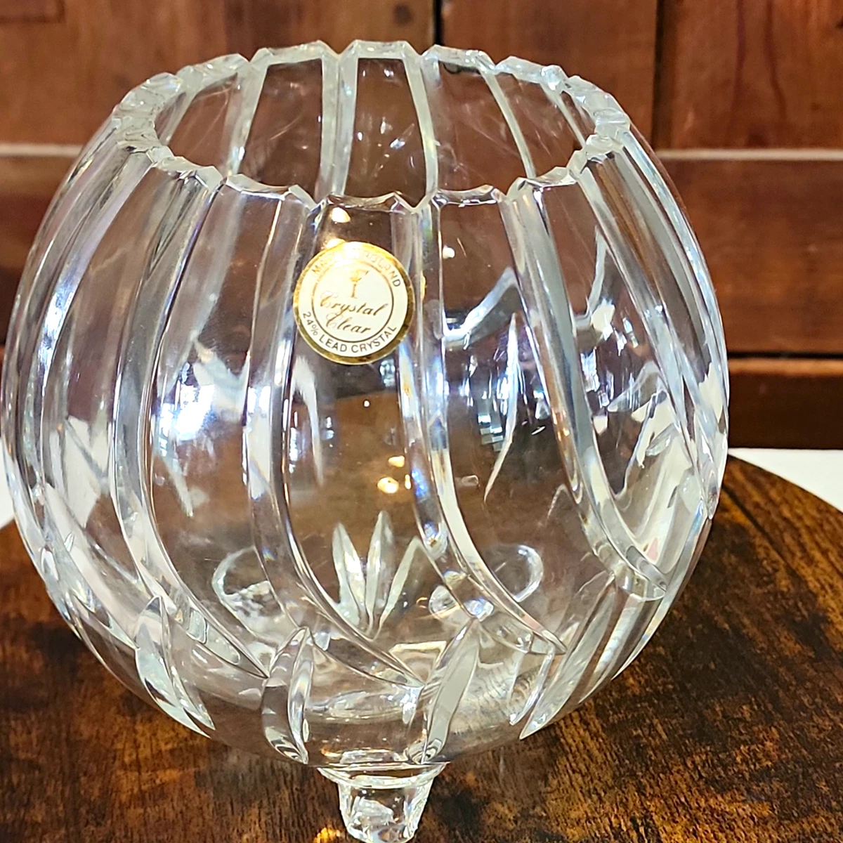 25+ Crystal Rose Bowl Indiana Vintage Cut Glass for sale | Updated