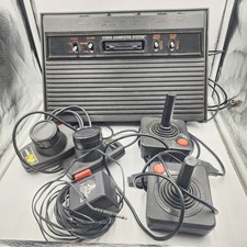 ATARI 2600 Video Computer System  Controllers  Games Lot untested