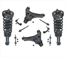 Struts Lower Arms Tie Rods and Links For Ford F150 2009-2013 Rear Wheel Drive