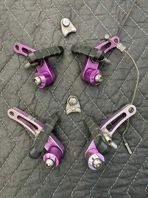 Purple Critical Racing Cantilever Brake Set - Image 1 of 4