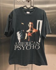 Vintage 2000 American Psycho Movie Black Unisex Shirt S-5XL WA1450